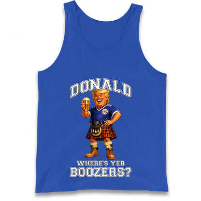Donald Trump Scotland World Cup Tank Top