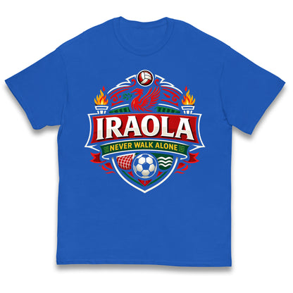 Andoni Iraola Never Walk Alone Kids T Shirt