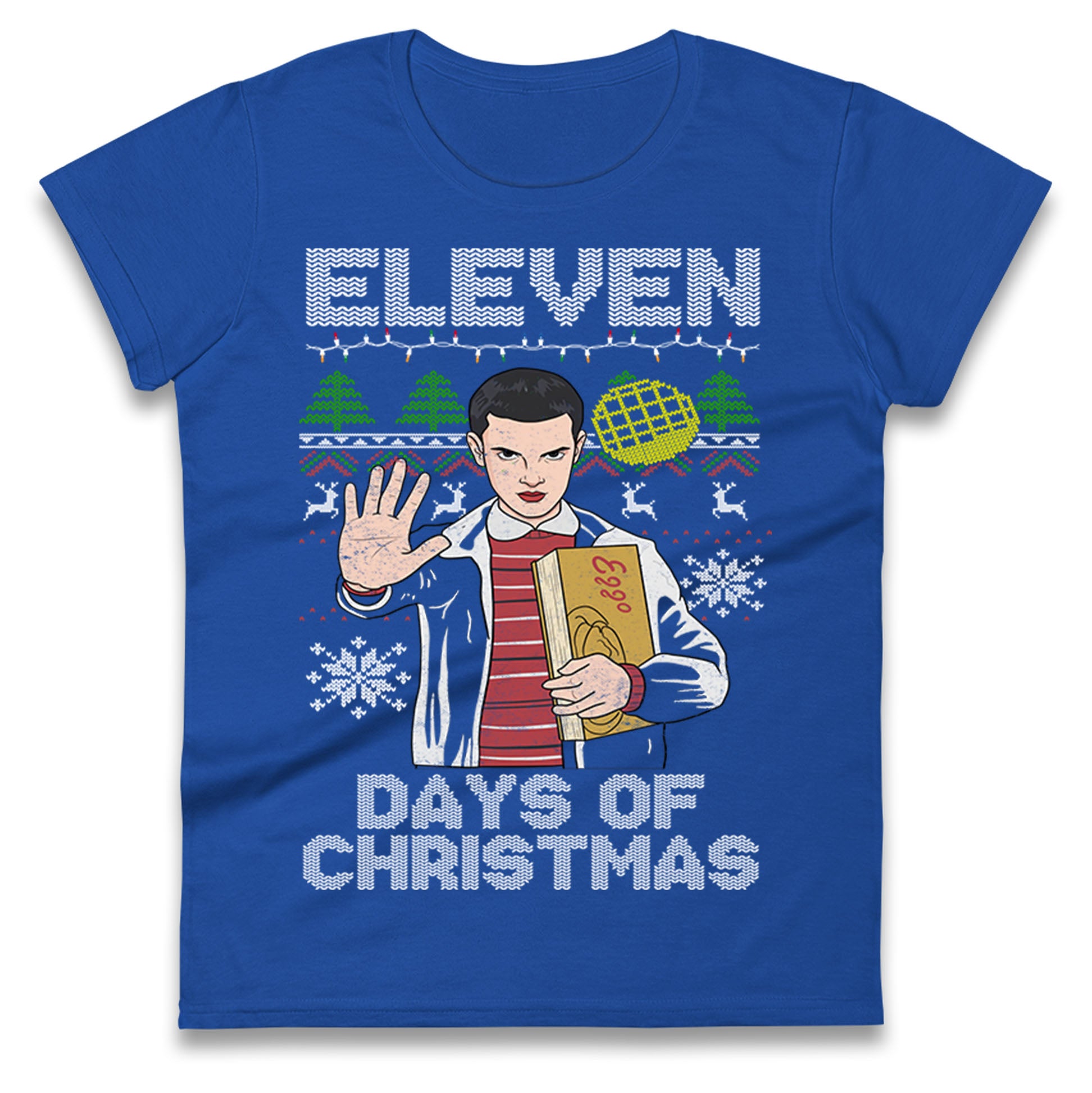 Eleven Christmas Ladies T Shirt