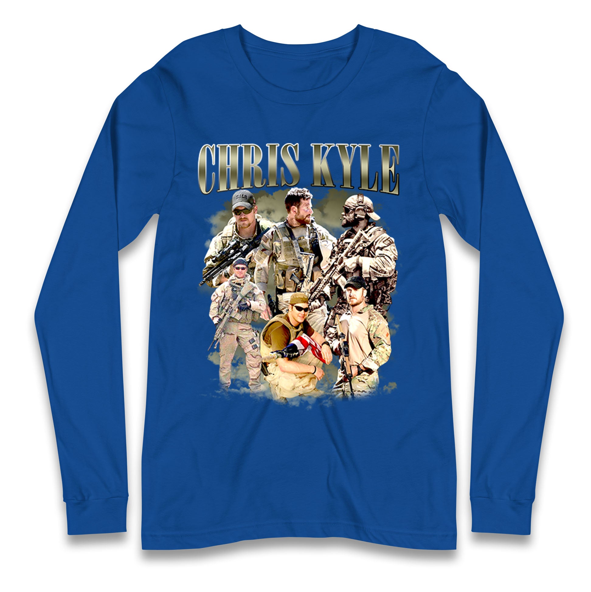 Chris Kyle American Sniper Longsleeve T Shirt