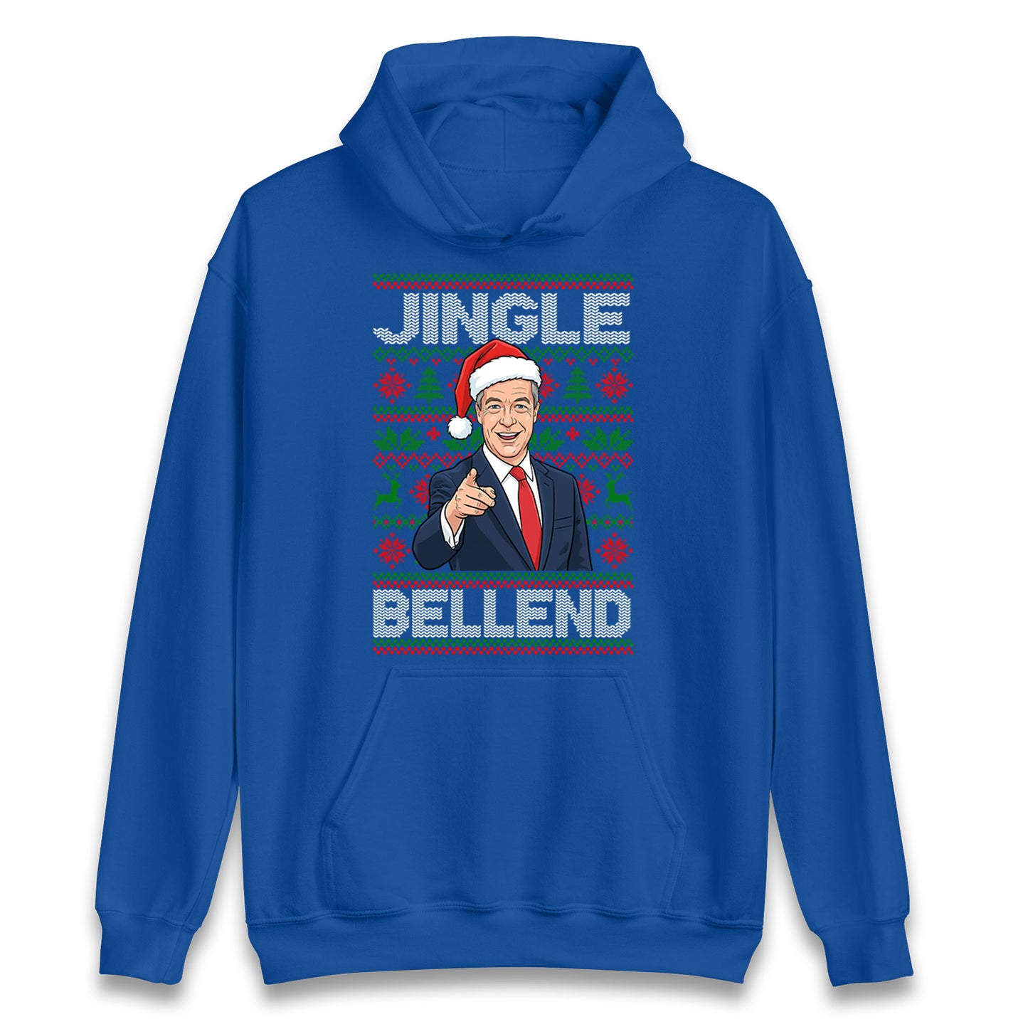 Nigel Farage Christmas Hoodie