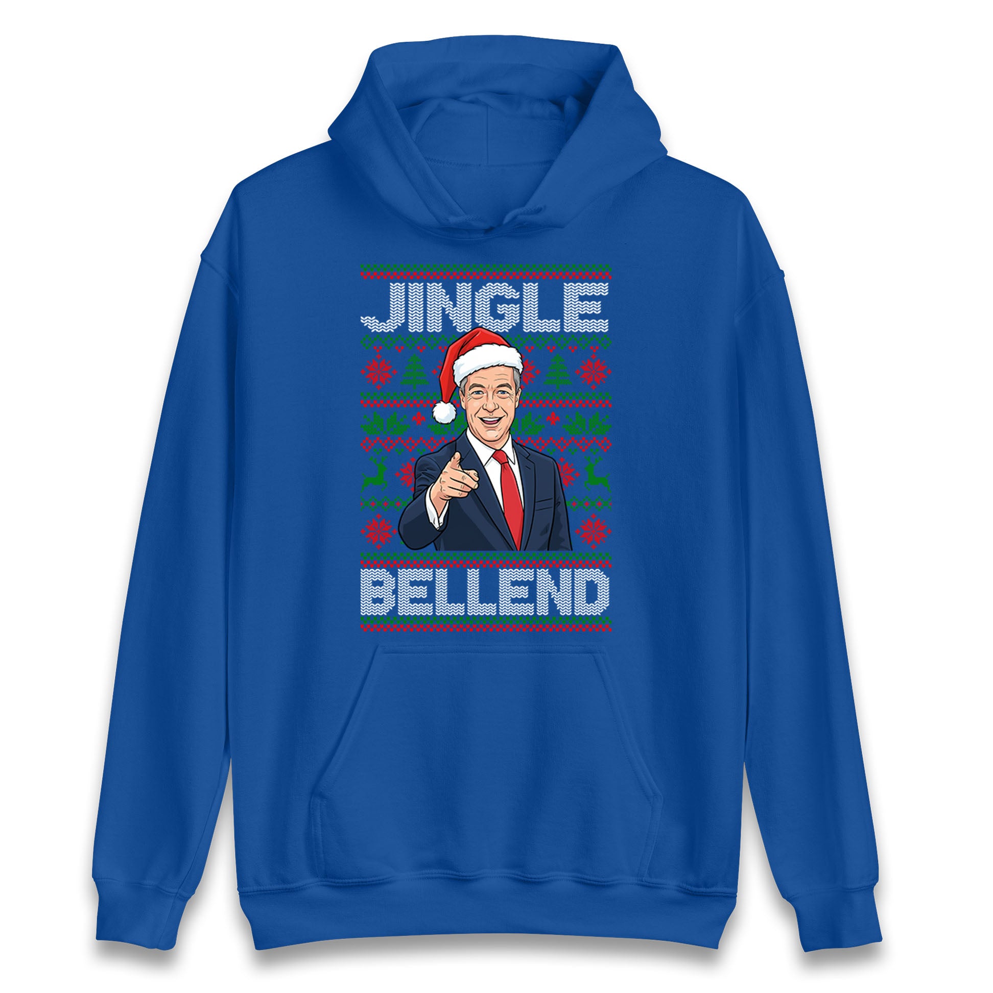 Nigel Farage Christmas Hoodie