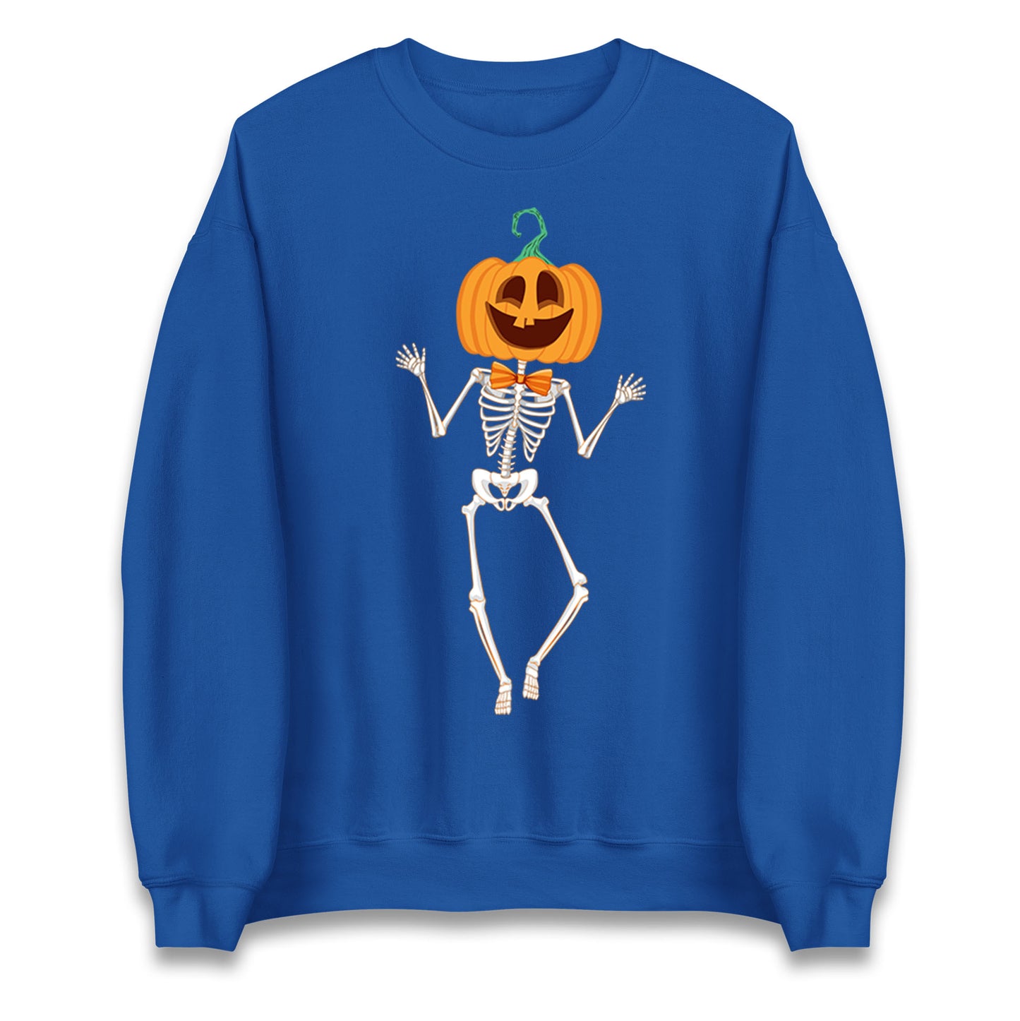Pumpkin Skeleton Halloween Sweatshirt
