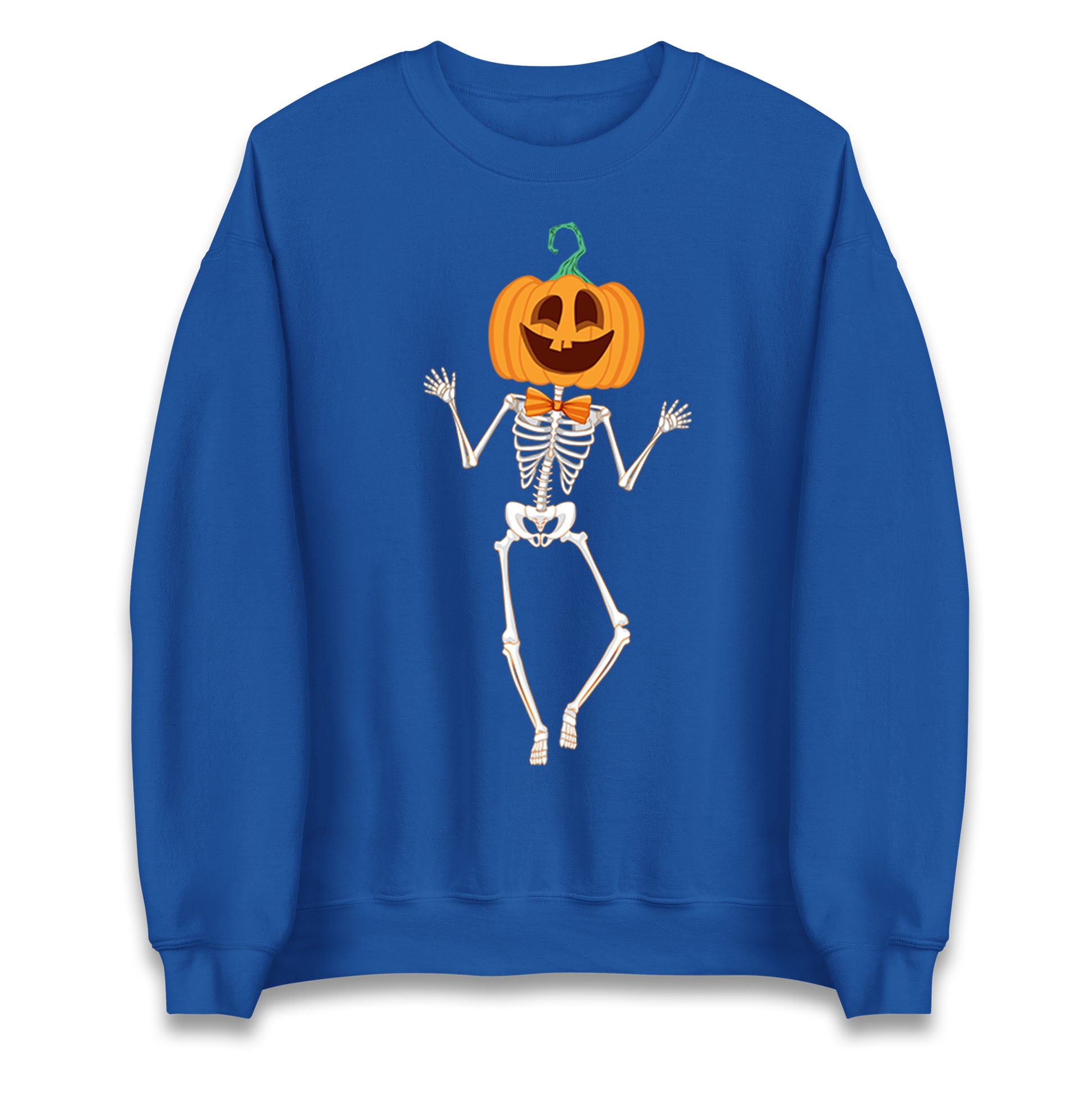 Pumpkin Skeleton Halloween Sweatshirt

