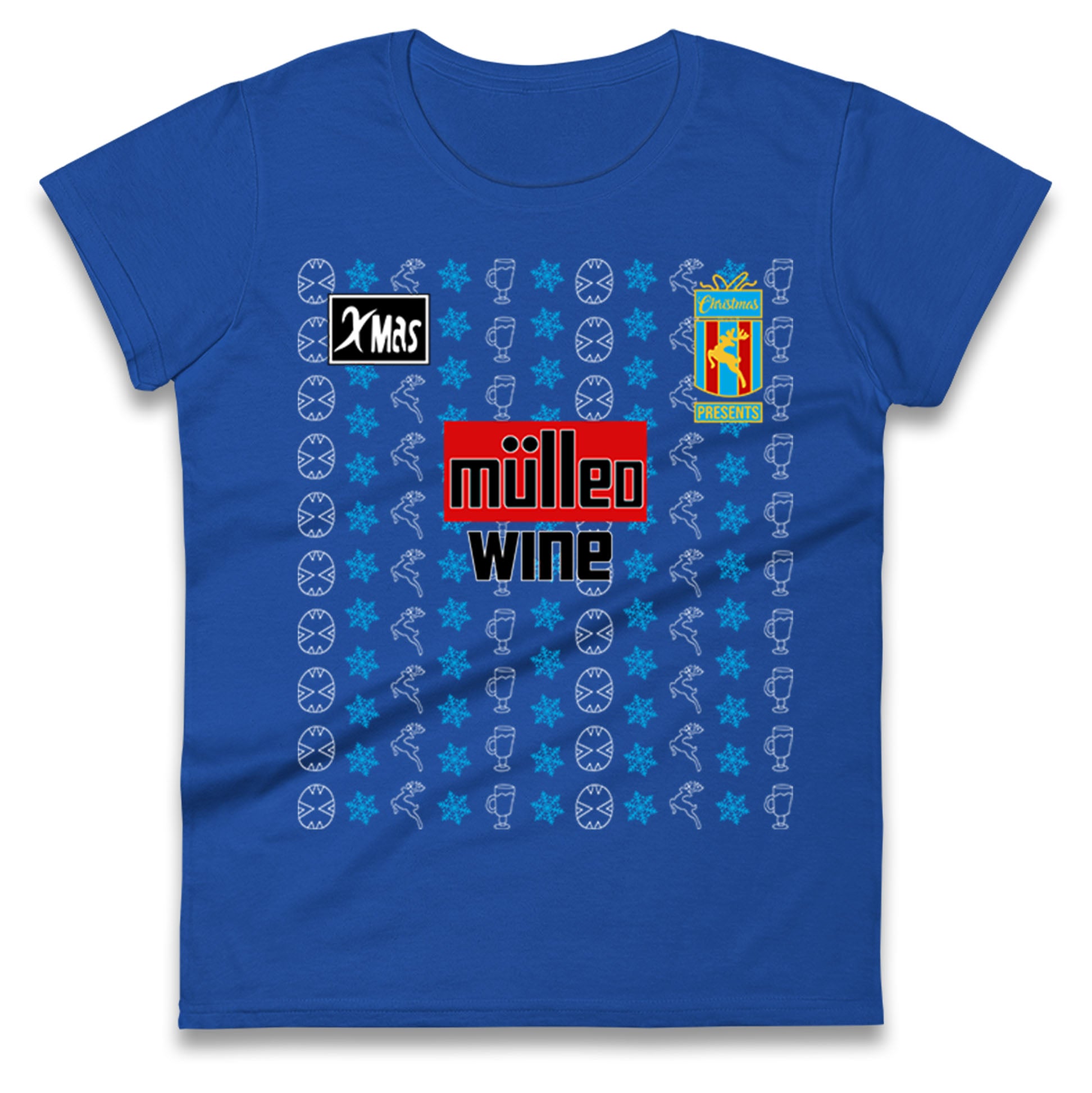 AVFC Christmas Ladies T Shirt