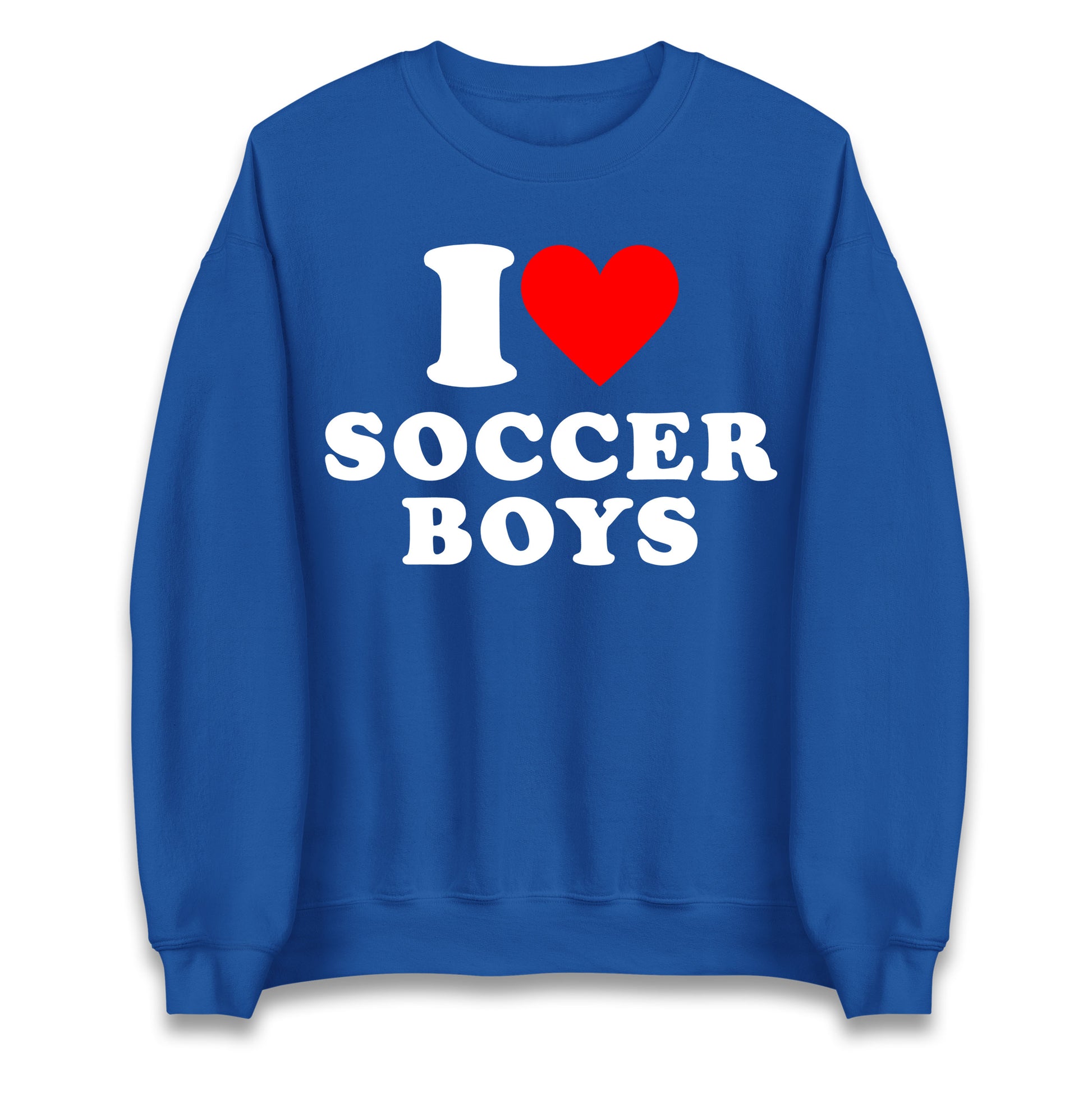 I Love Soccer Boys Jumper