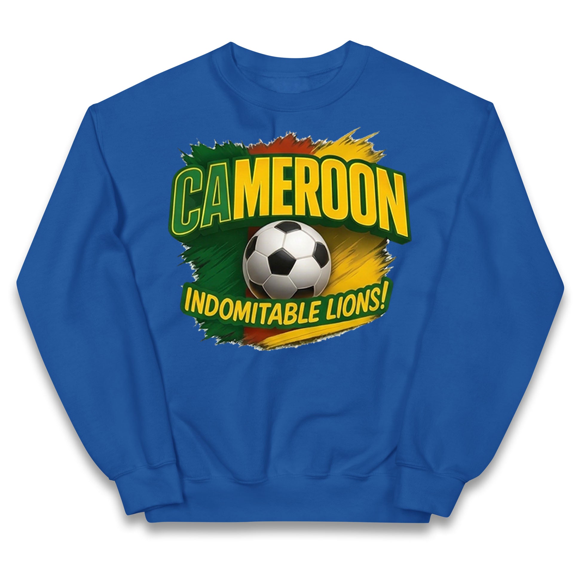 Cameroon Retro World Cup Kids Jumper