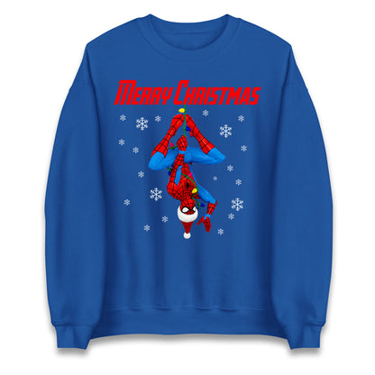 spider man christmas sweatshirt