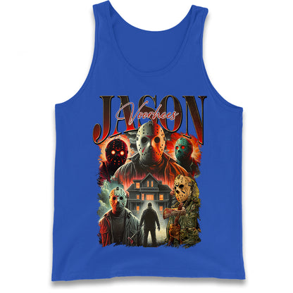 Jason voorhees scary Halloween Bootleg Tank Top