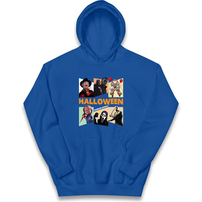 Horror Characters Halloween Horror Nights Kids Hoodie