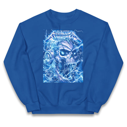 Metallica Ride The Lightning Kids Jumper