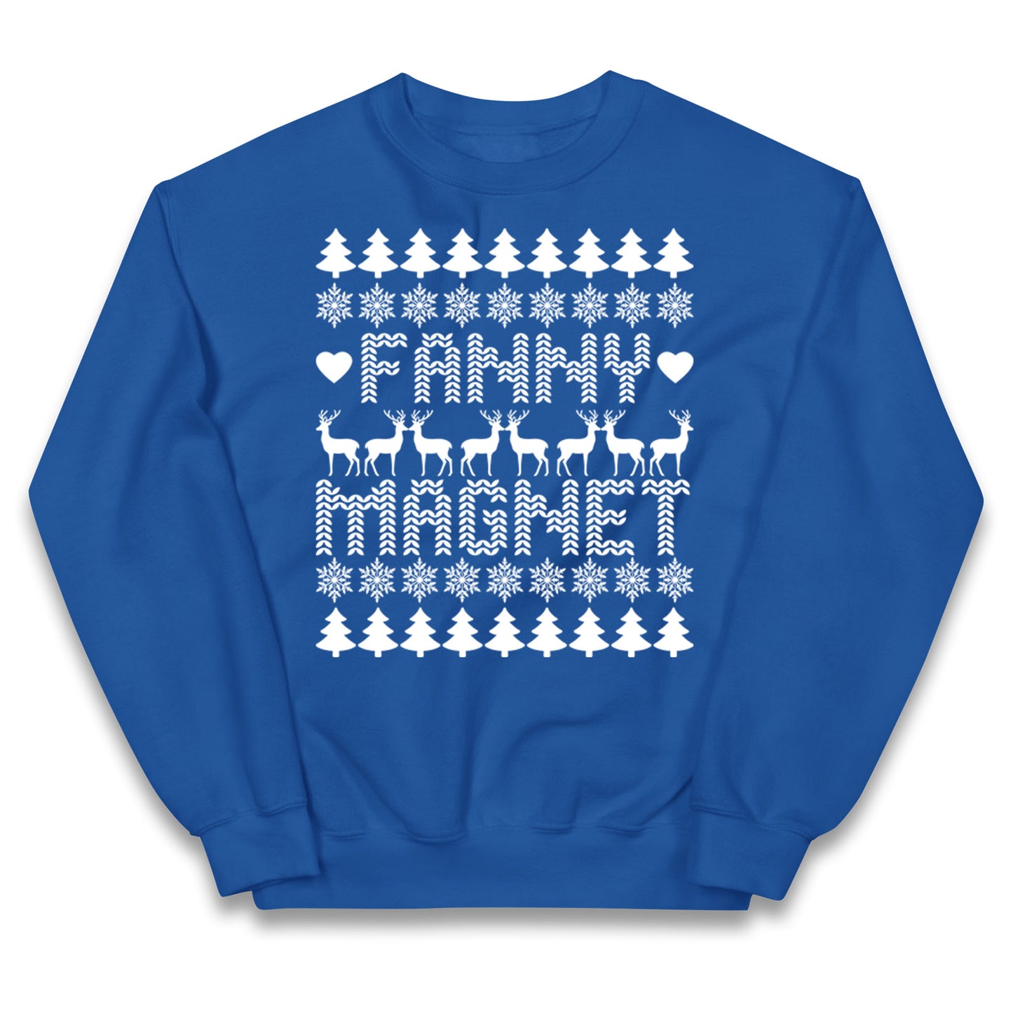 Fanny Magnet Christmas Kids Jumper