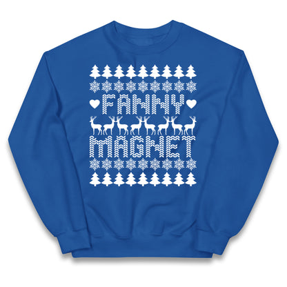 Fanny Magnet Christmas Kids Jumper