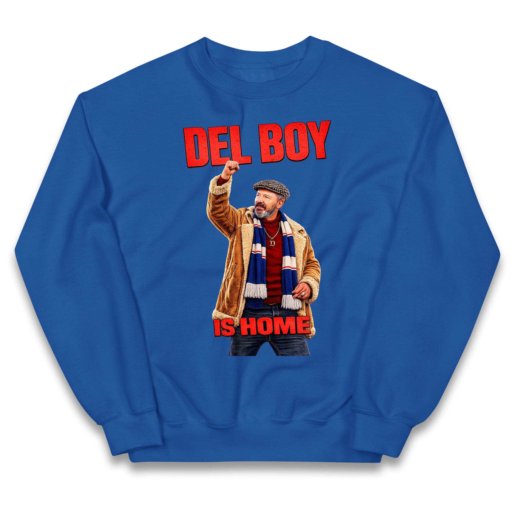 Derek McInnes Rangers Del Boy Football Kids Jumper