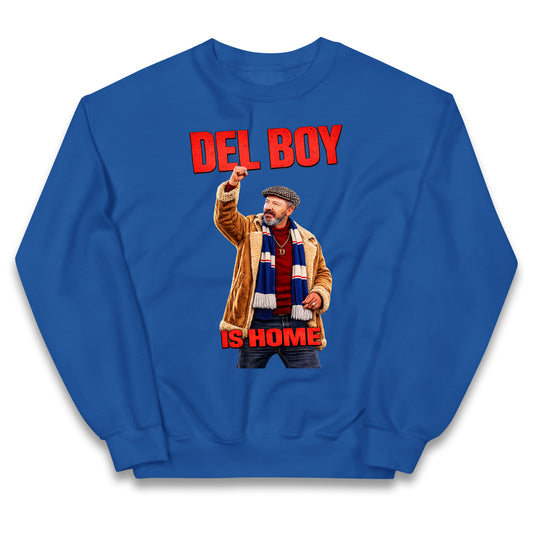 Derek McInnes Rangers Del Boy Football Kids Jumper