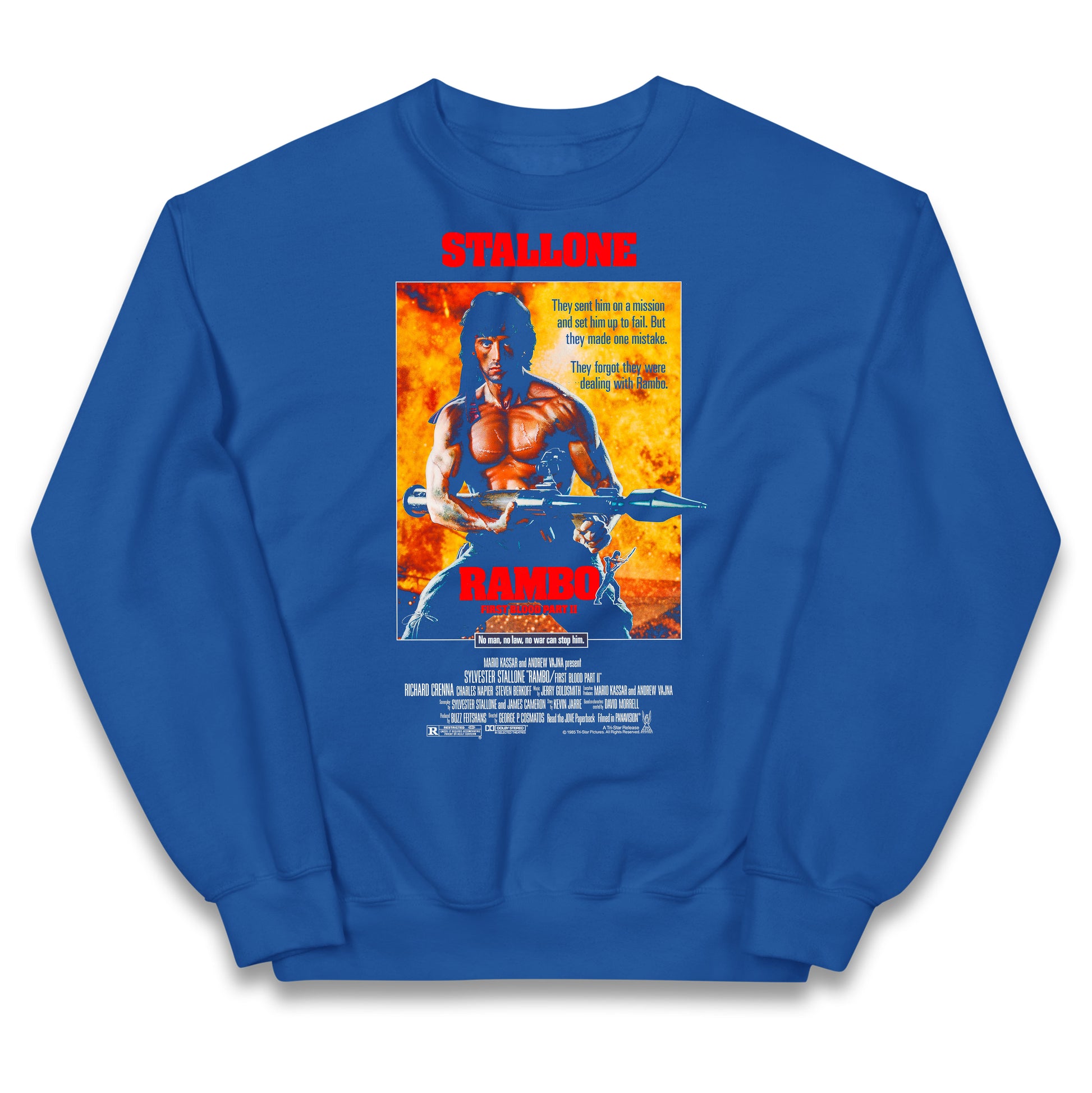Rambo Movies Kids Jumper