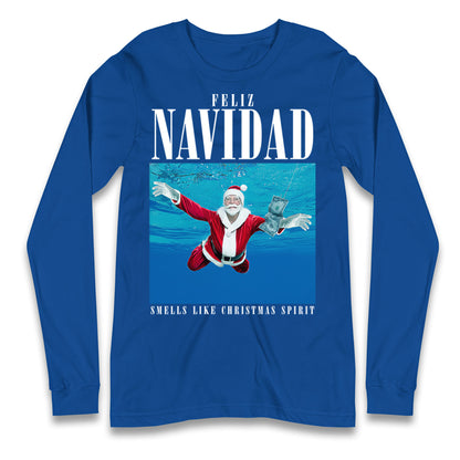 Nirvana Christmas Longsleeve T Shirt