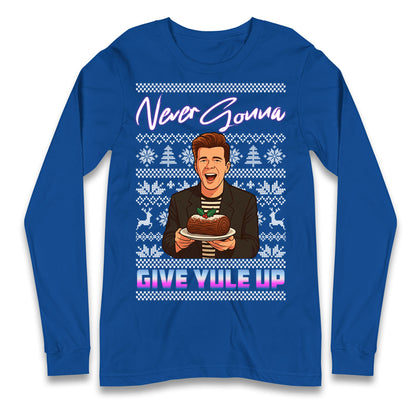 Rick Astley Christmas Longsleeve T Shirt