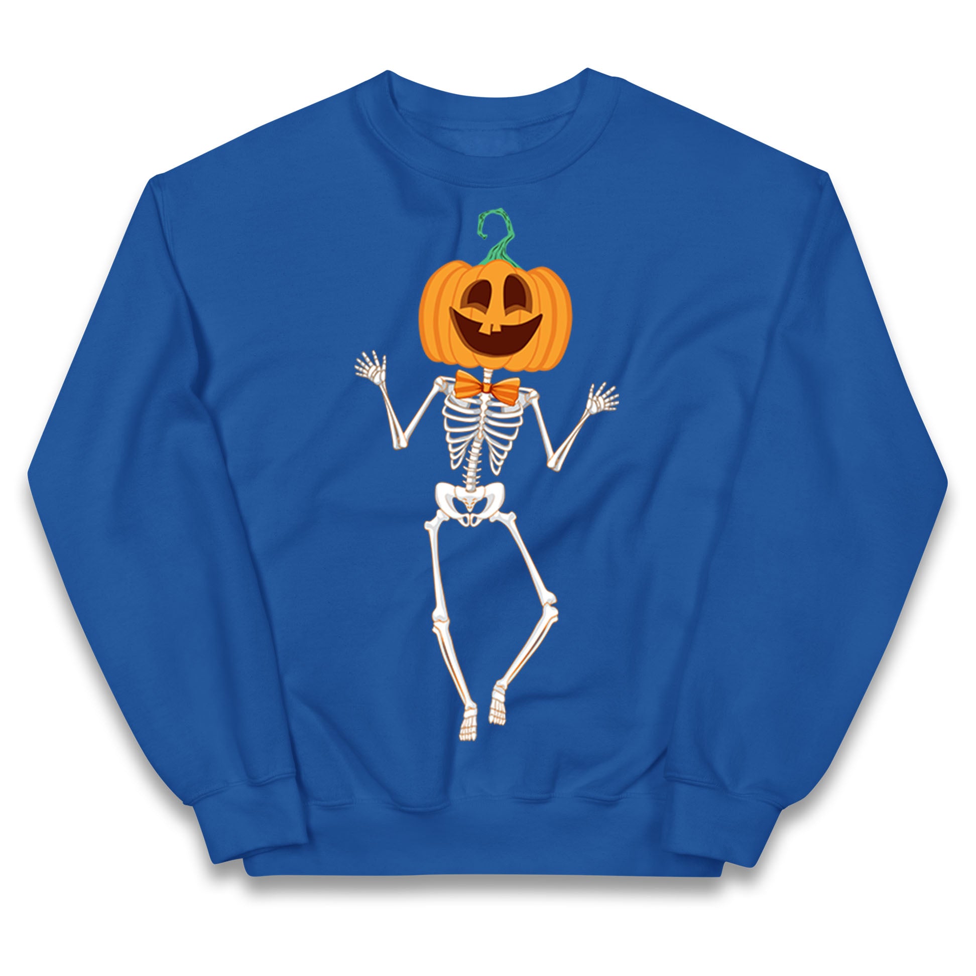 Pumpkin Skeleton Halloween Jumper
