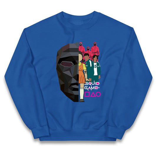 Squid Game Abstract Characters Jumper