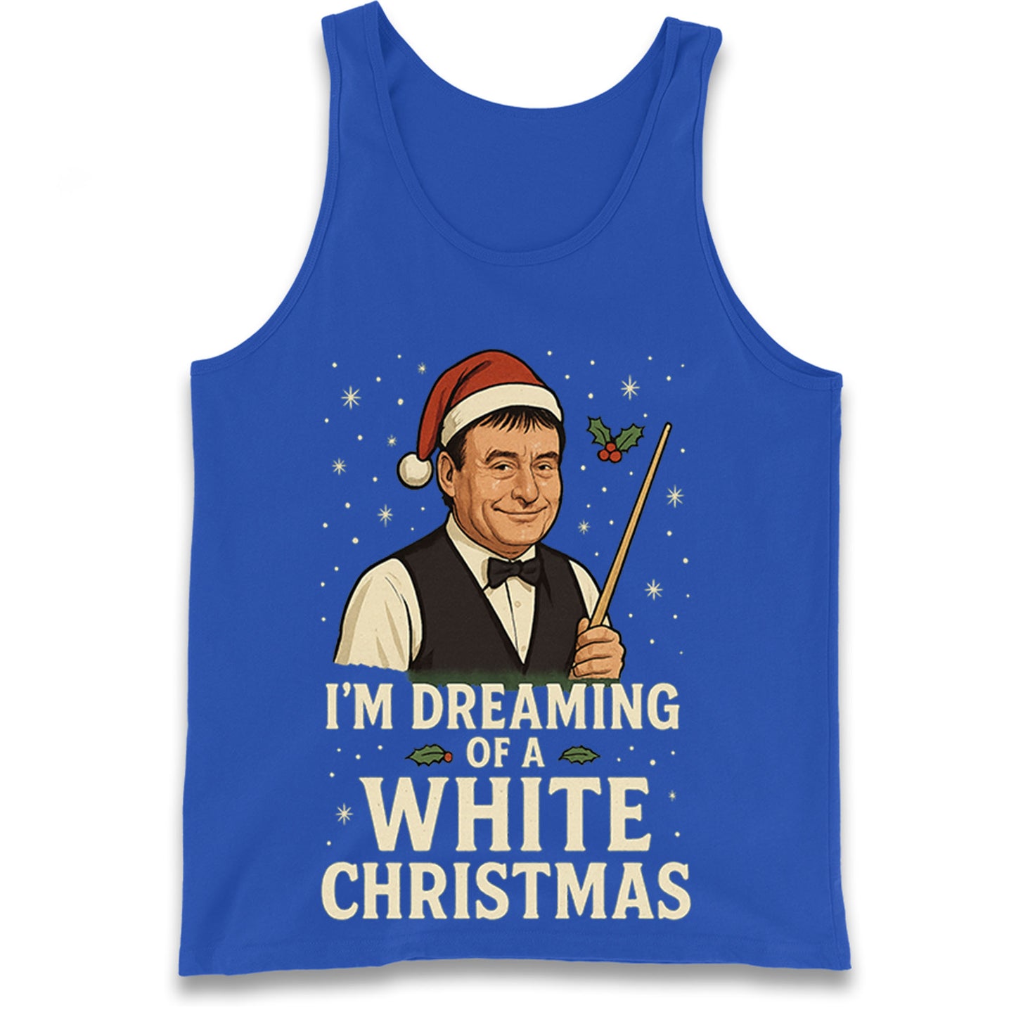 Snooker Christmas Tank Top