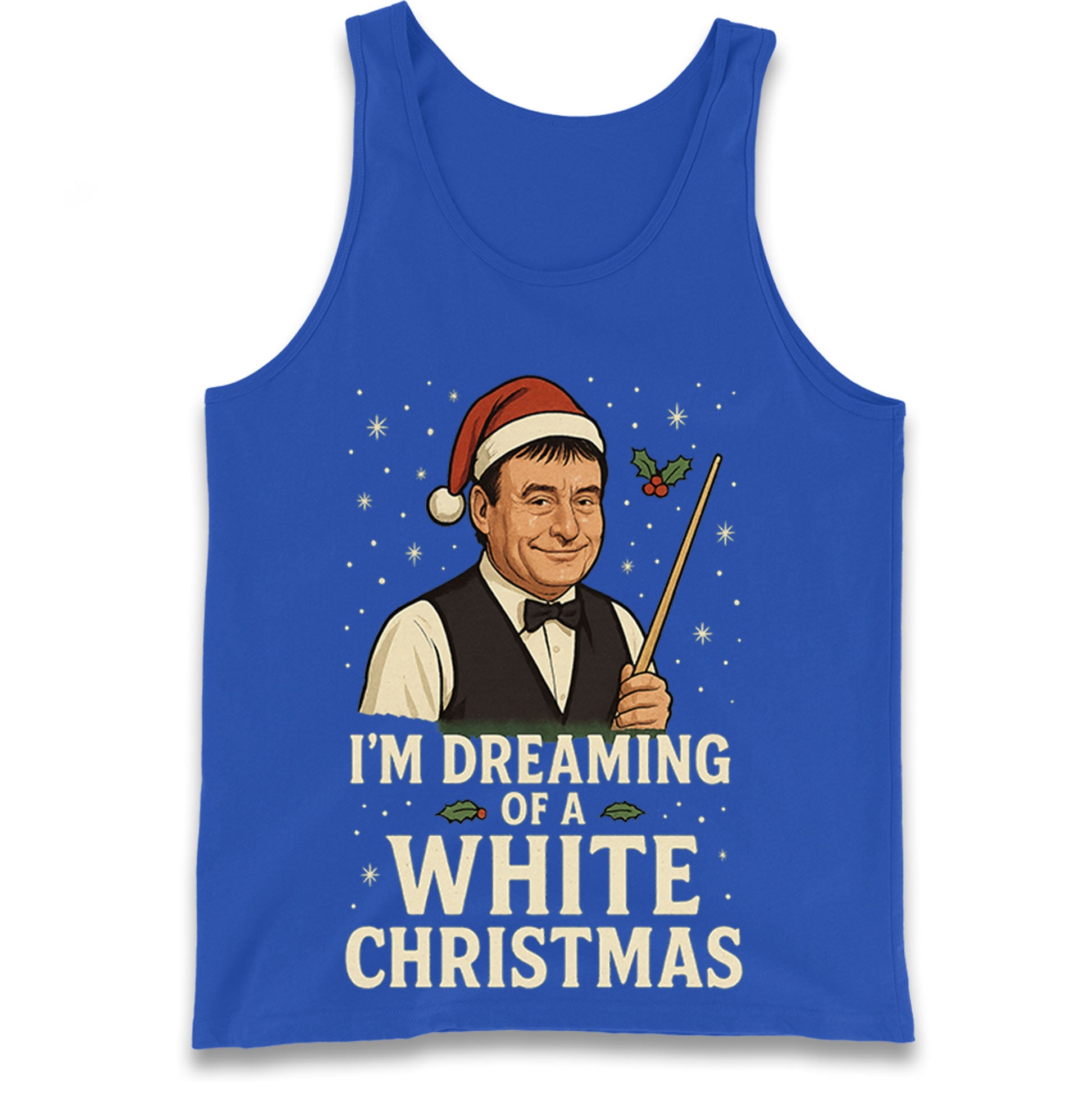 Snooker Christmas Tank Top