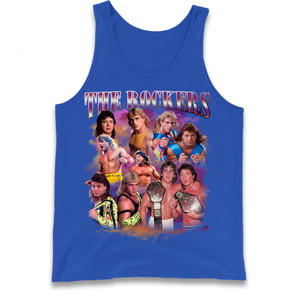 Retro The Rockers Bootleg Wrestling Tank Top