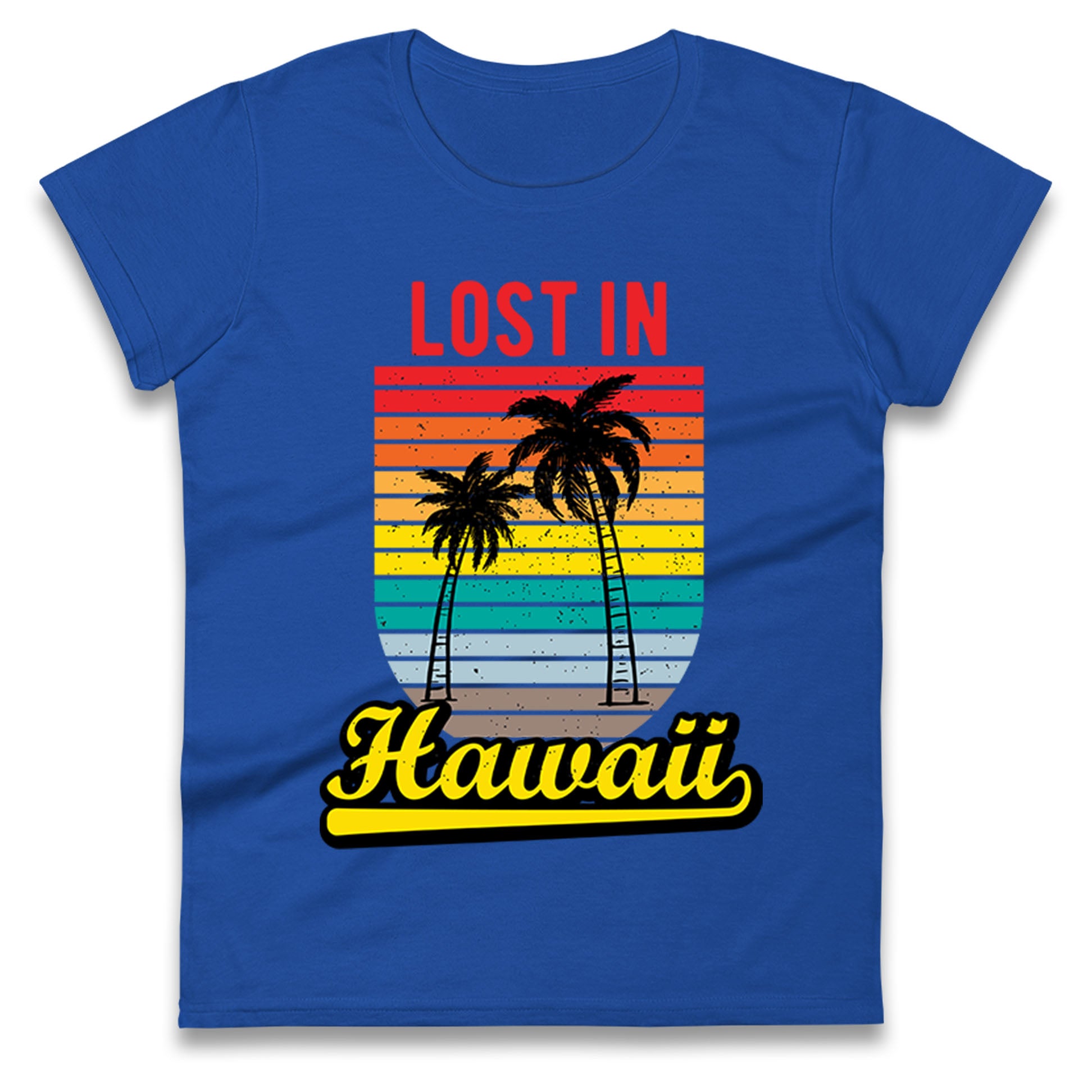 Holidays To Hawaii Ladies T Shirt