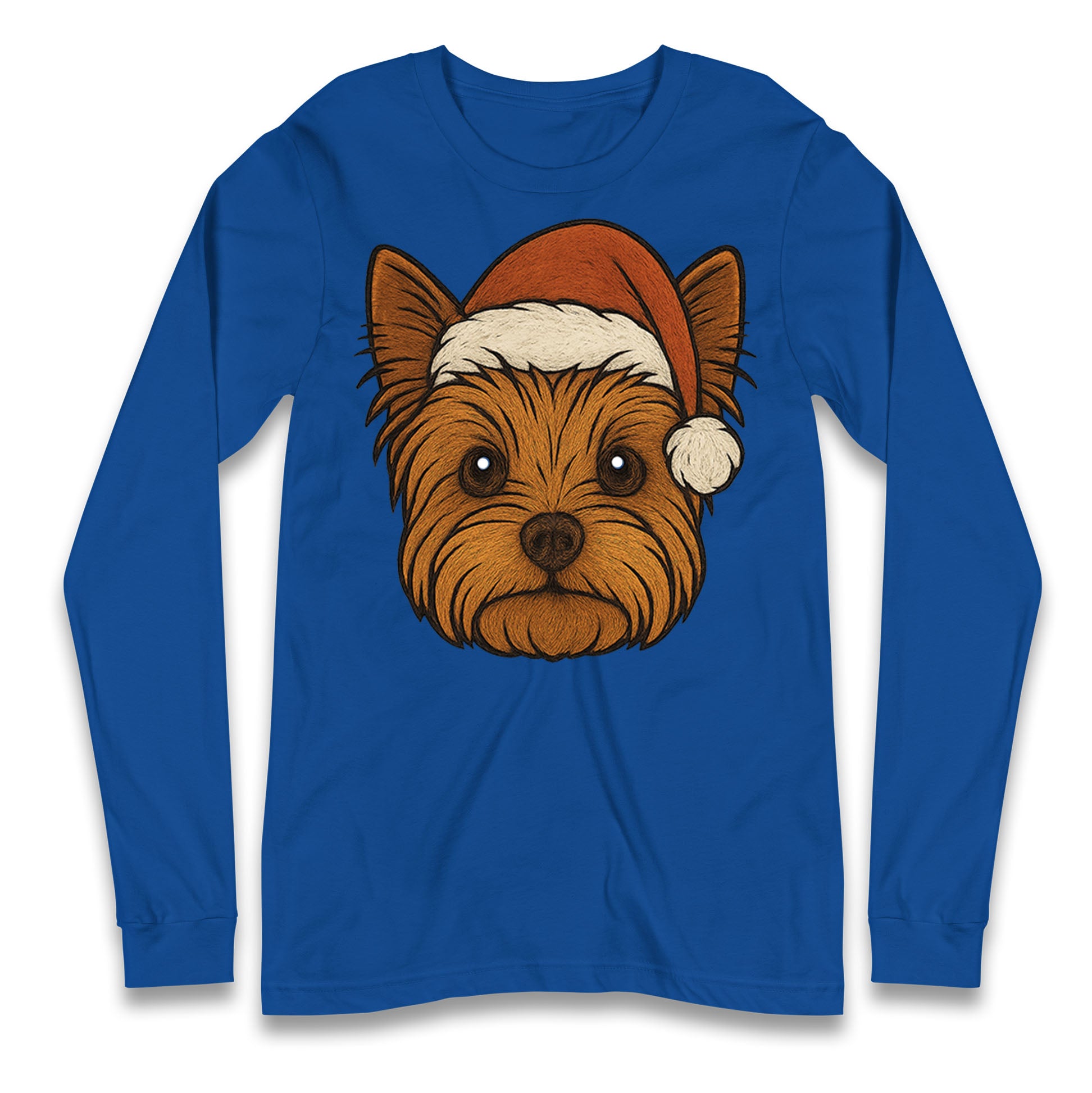 Yorkshire Terrier Christmas Longsleeve T Shirt