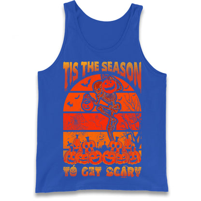 Tis The Season To Get Scary Tank Top
