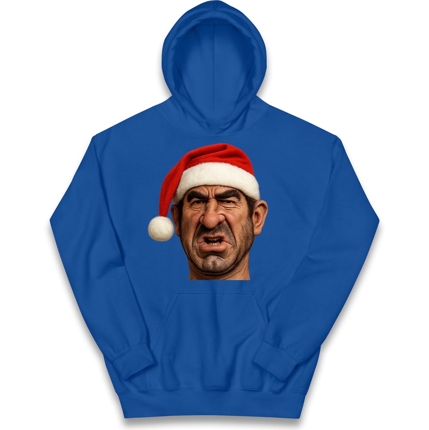 Eric Cantona Xmas Kids Hoodie
