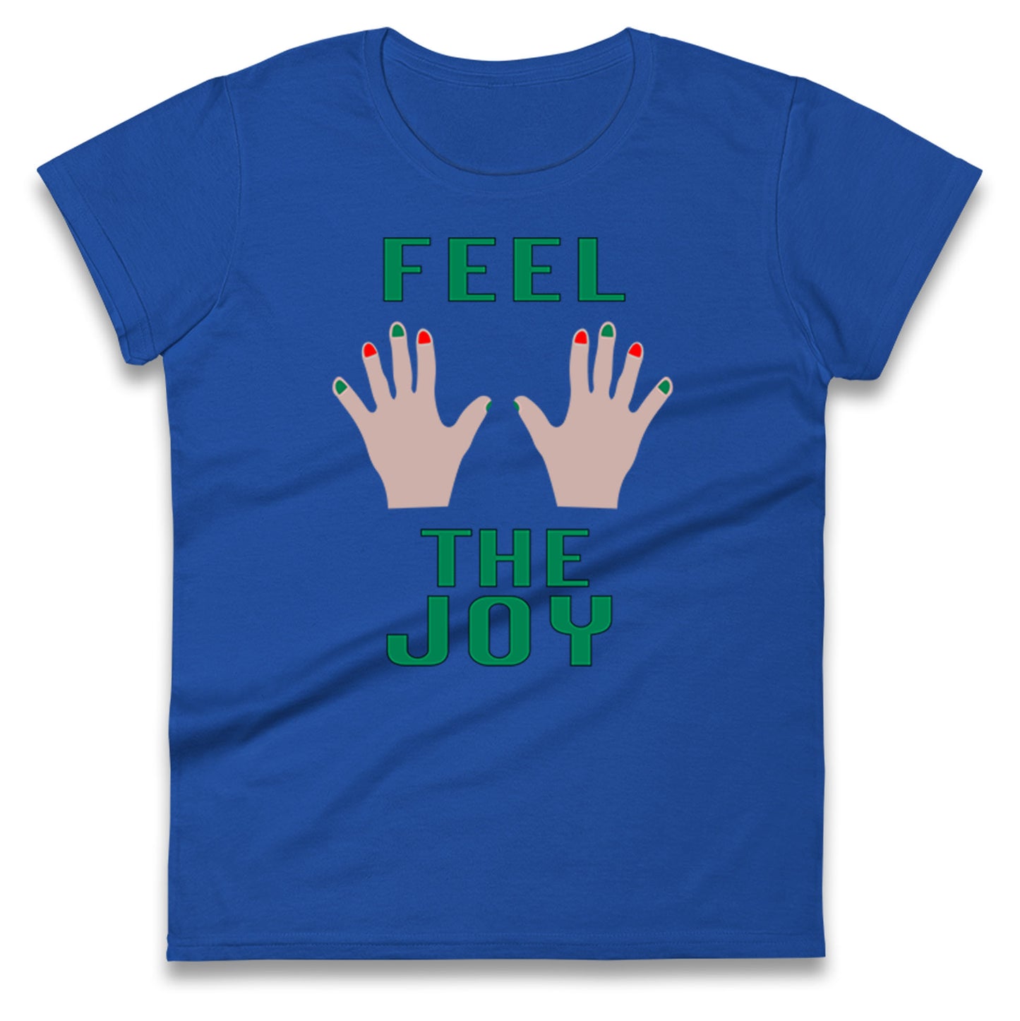 Rude christmas Ladies T Shirt