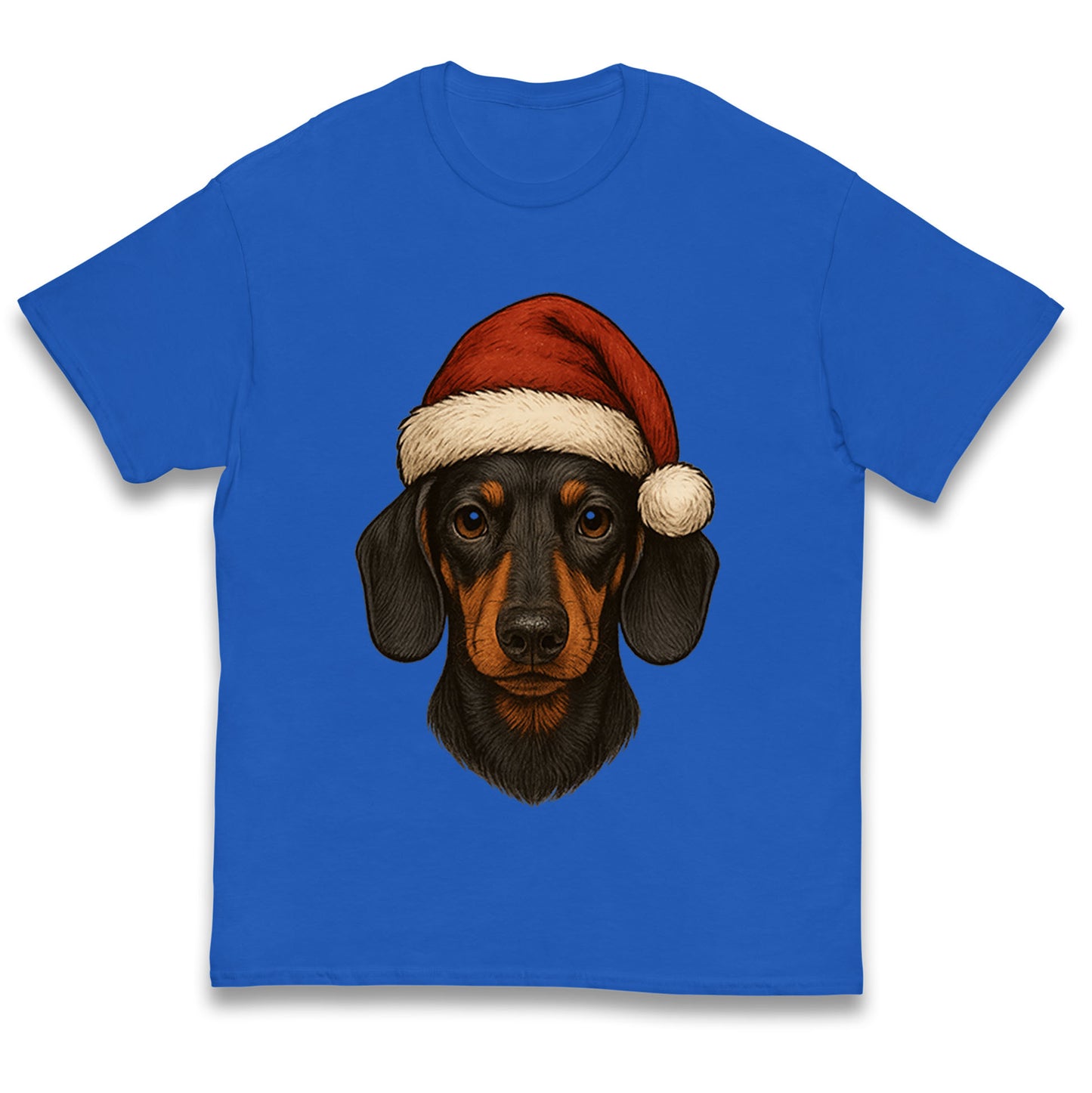 Dachshund Christmas Kids T Shirt