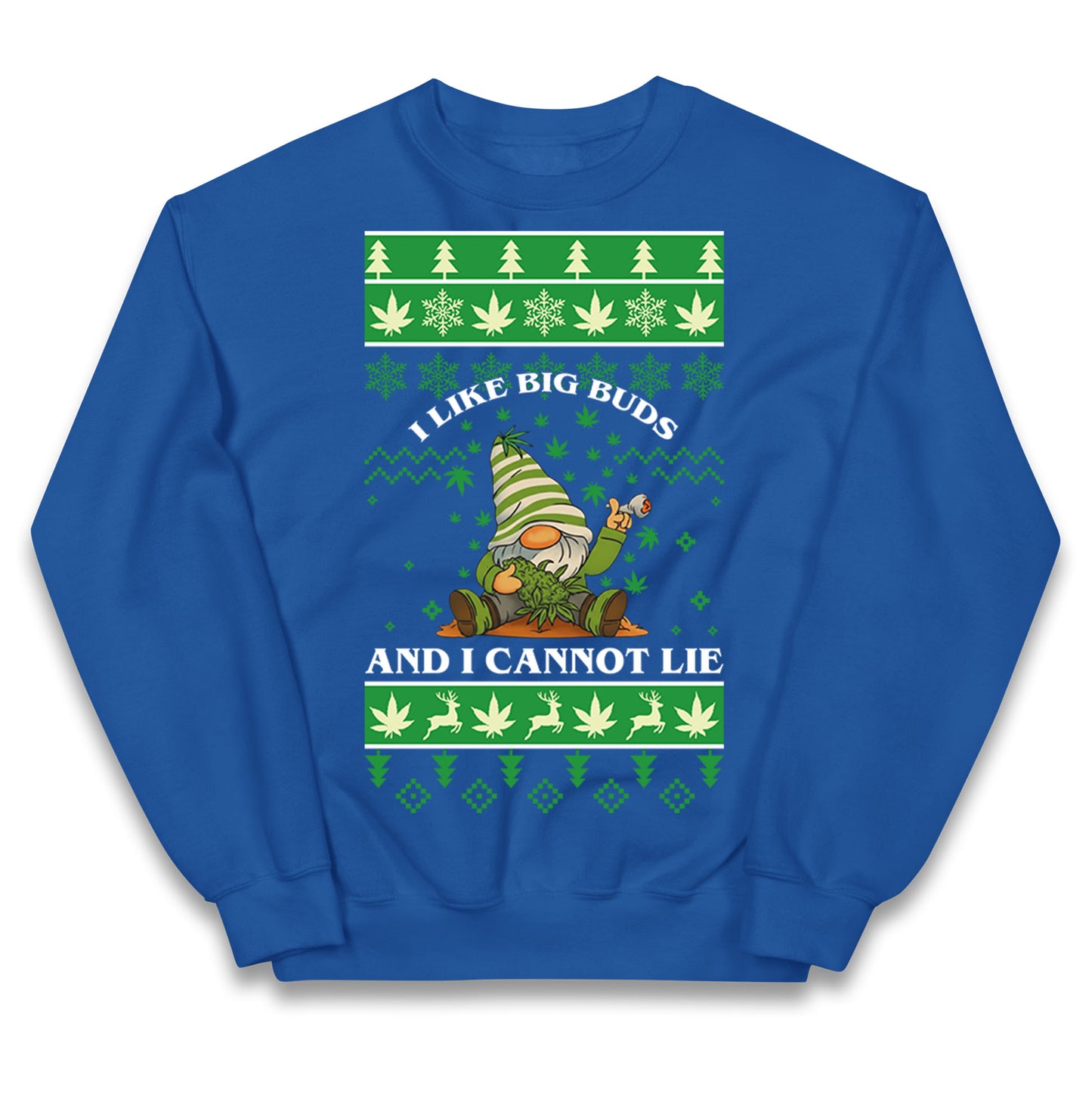 Cannabis Christmas Kids Jumper