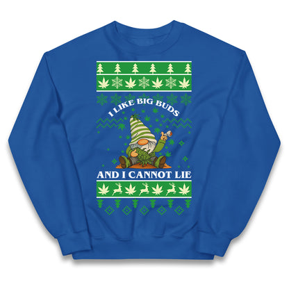 Cannabis Christmas Kids Jumper