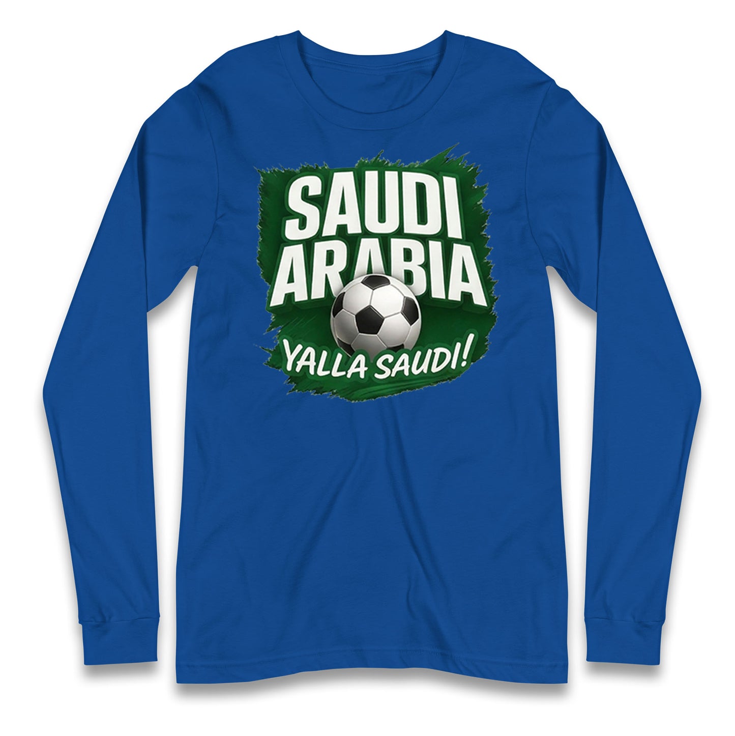 Saudi Arabia Retro World Cup Longsleeve T Shirt
