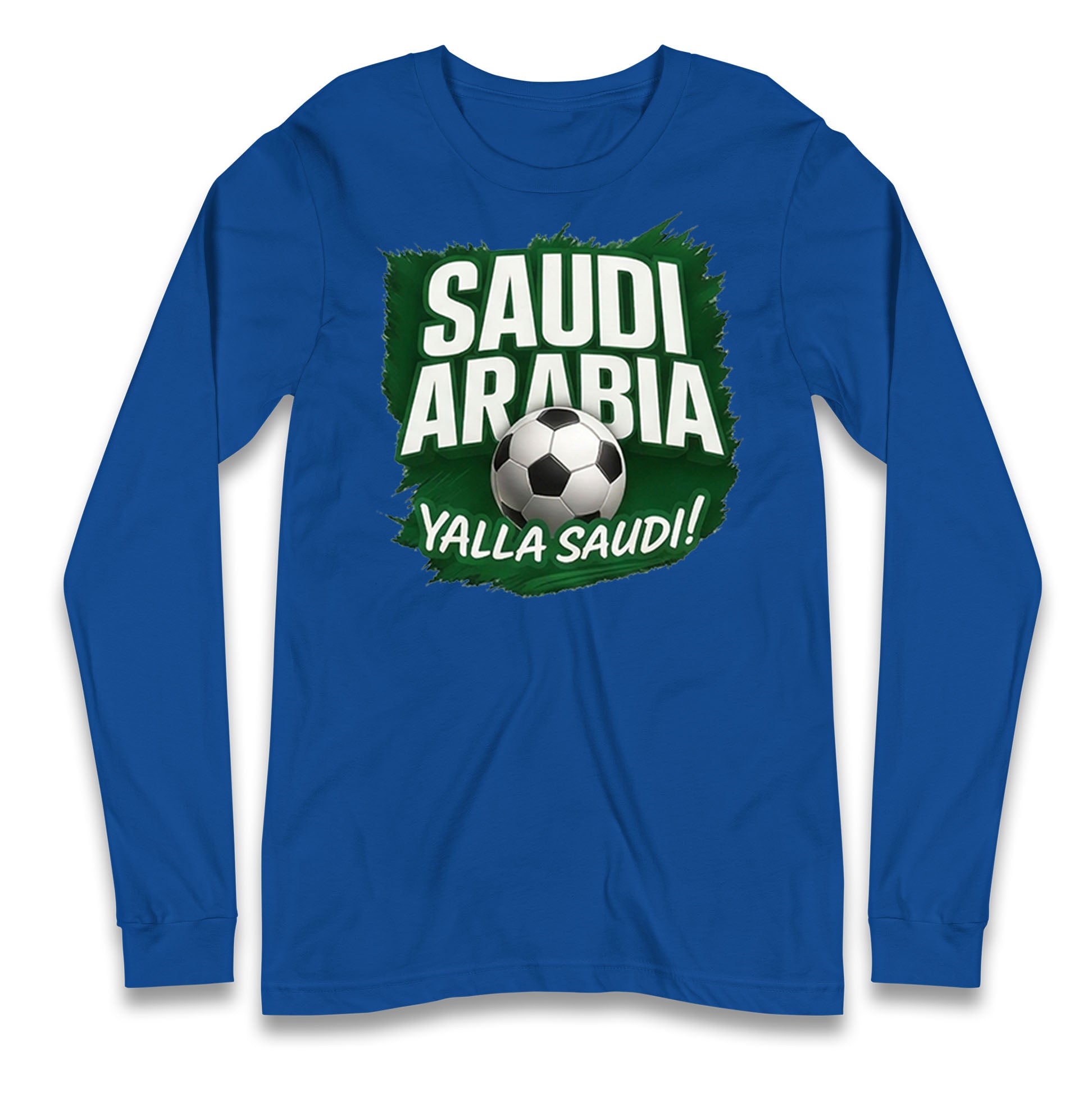 Saudi Arabia Retro World Cup Longsleeve T Shirt