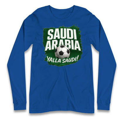 Saudi Arabia Retro World Cup Longsleeve T Shirt