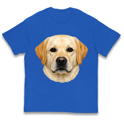 Labrador Dog Face Kids T Shirt