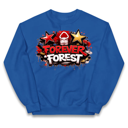 Forever Forest Football Kids Jumper