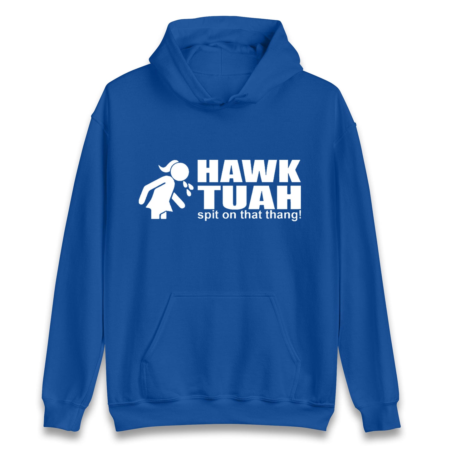Hawk Tuah Spit on That Thang Girl Unisex Hoodie