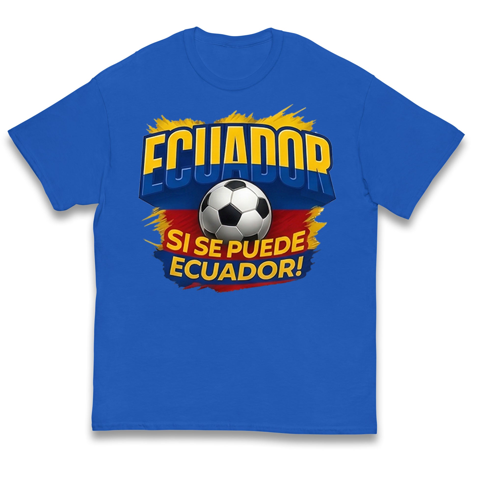 Ecuador Retro World Cup Kids T Shirt