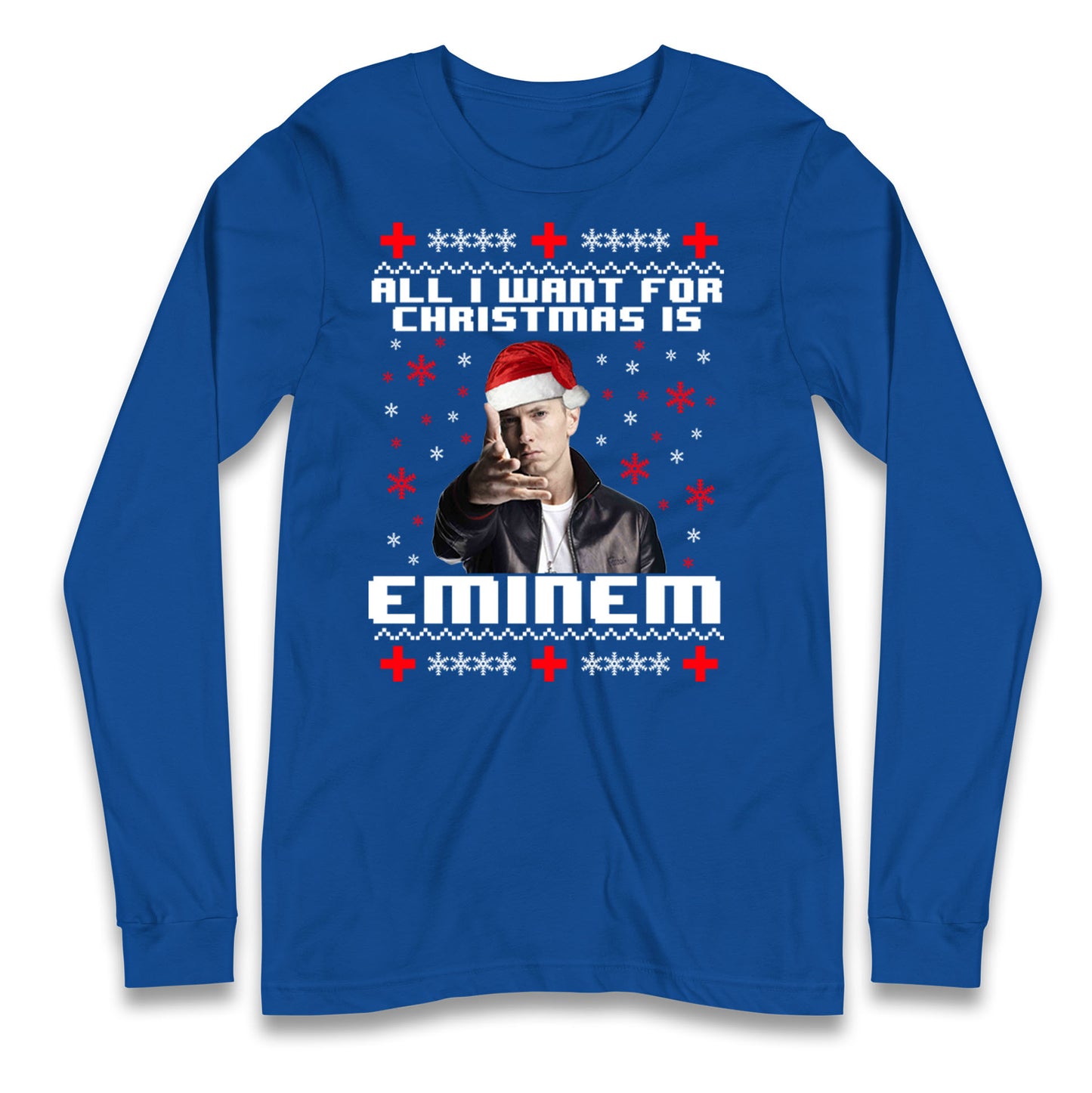 eminem christmas long sleeve t shirt
