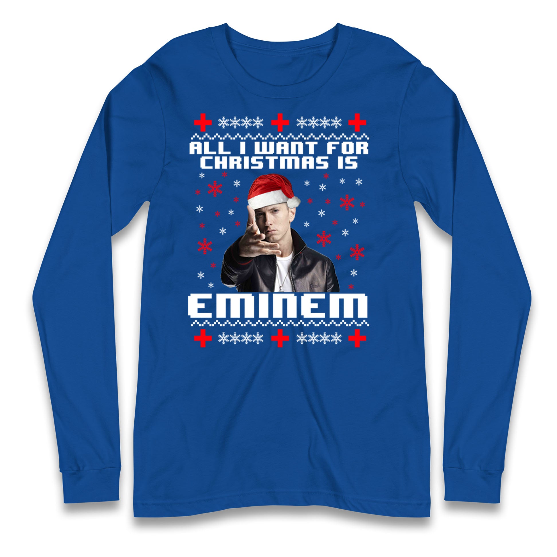 eminem christmas long sleeve t shirt