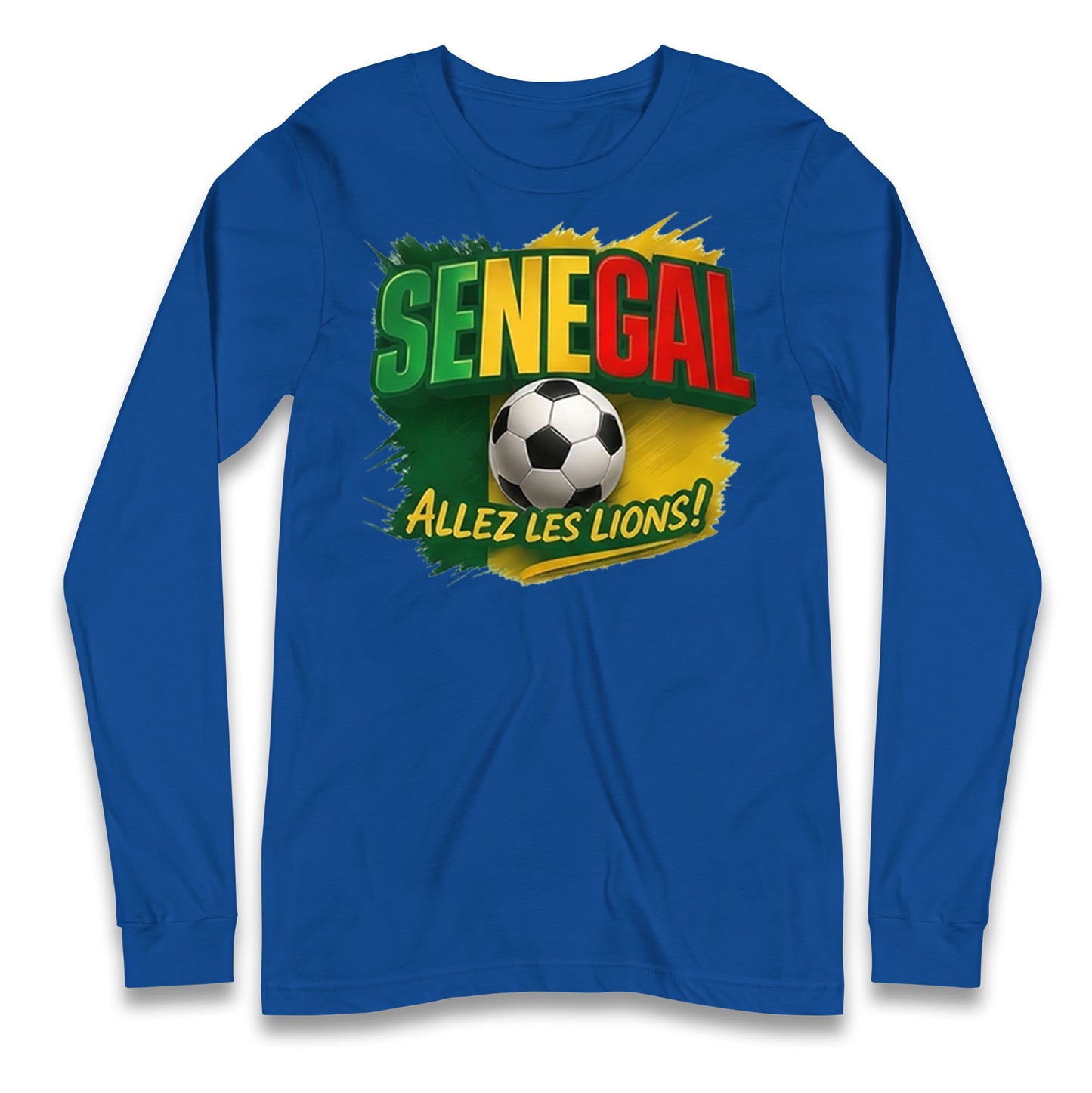Senegal Retro World Cup Longsleeve T Shirt