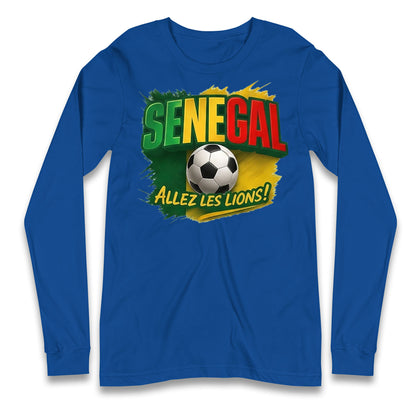 Senegal Retro World Cup Longsleeve T Shirt