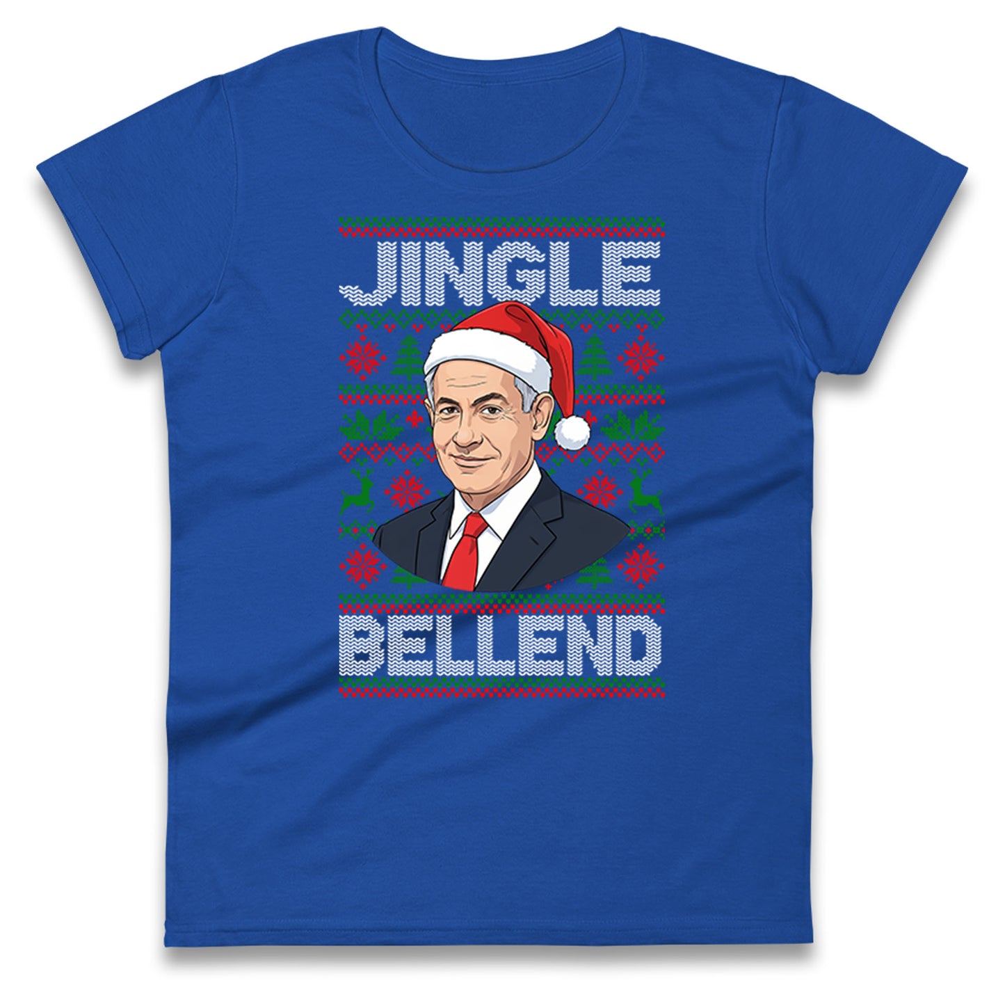 Jingle Bell End Ladies T Shirt 