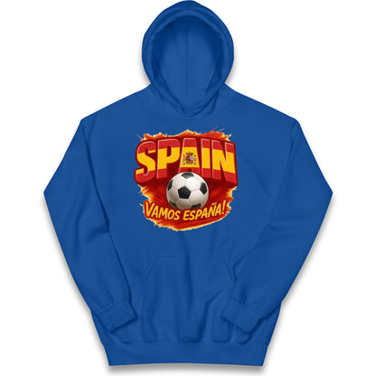Spain Retro World Cup Kids Hoodie