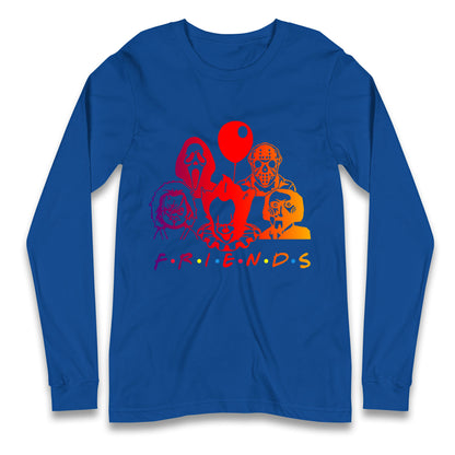 Super Villains Friends Halloween Long Sleeve T Shirt