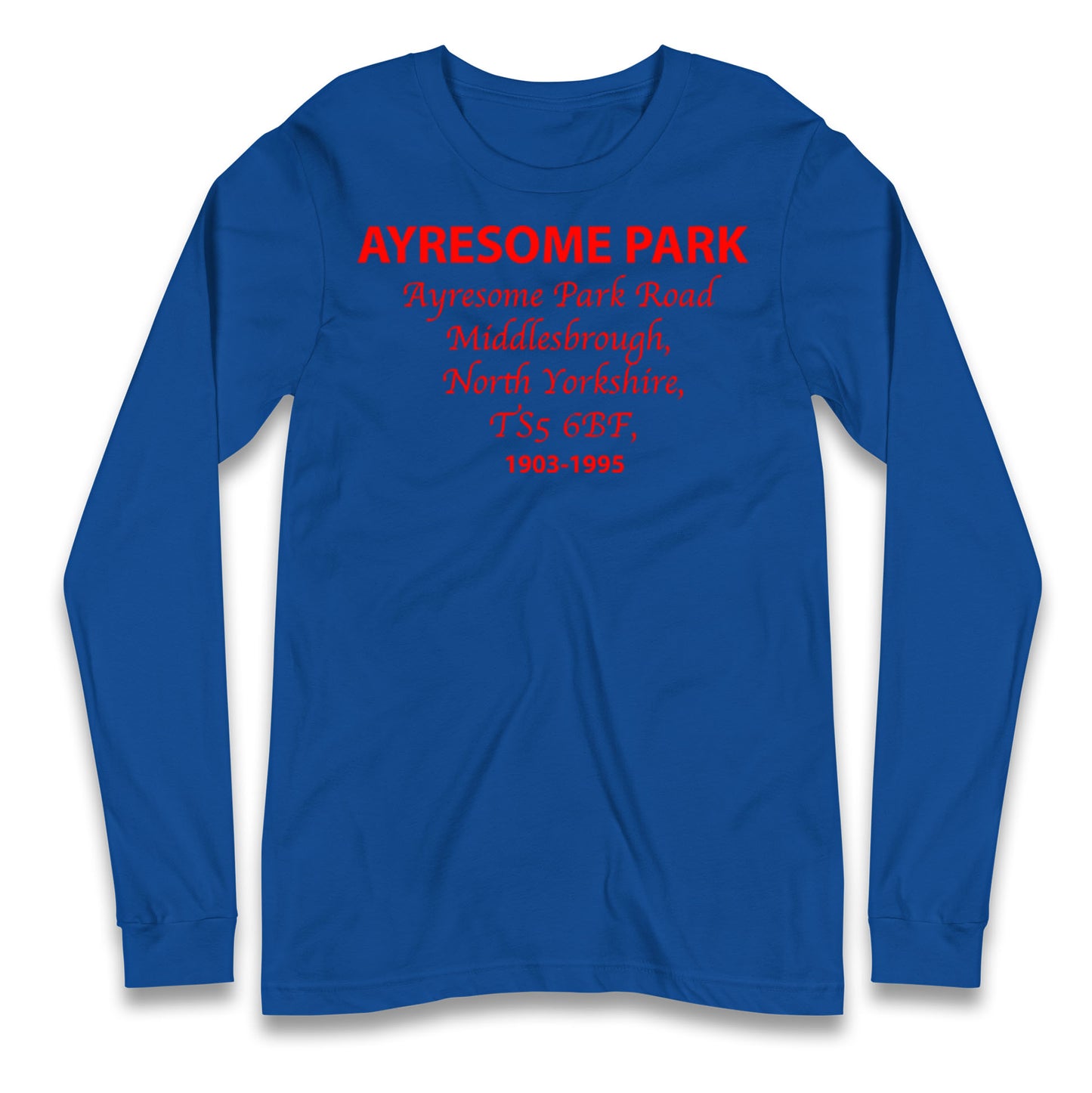 Middlesbrough Ayresome Park Long Sleeve Shirt
